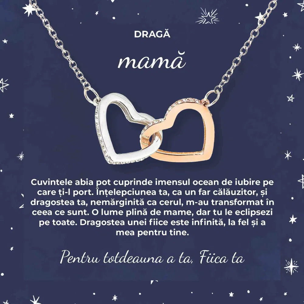De la Fiica pentru Mama | Josey - O felicitare de Vis - Sentimente Gravate