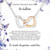 De la Sot pentru Sotie| Felicitare Fluturi - Sentimente Gravate