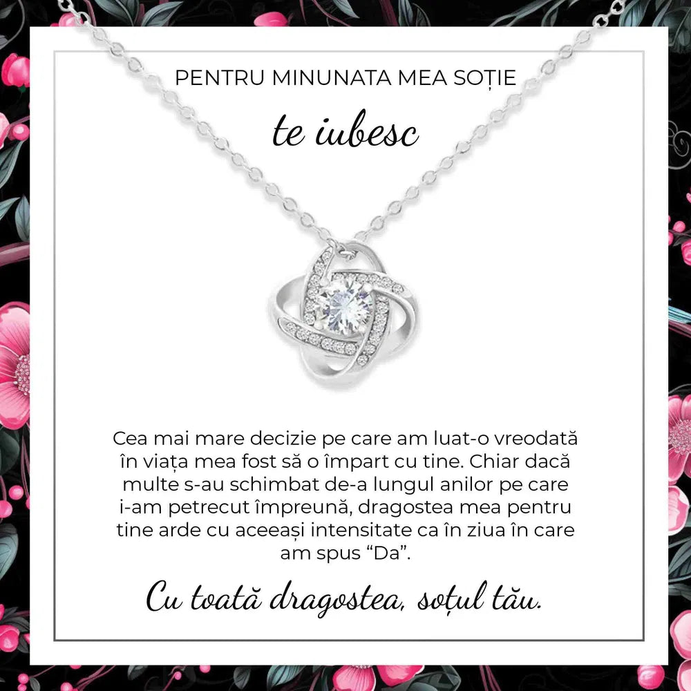 De la Sot pentru Sotie | Diana - Flori de Carton - Sentimente Gravate