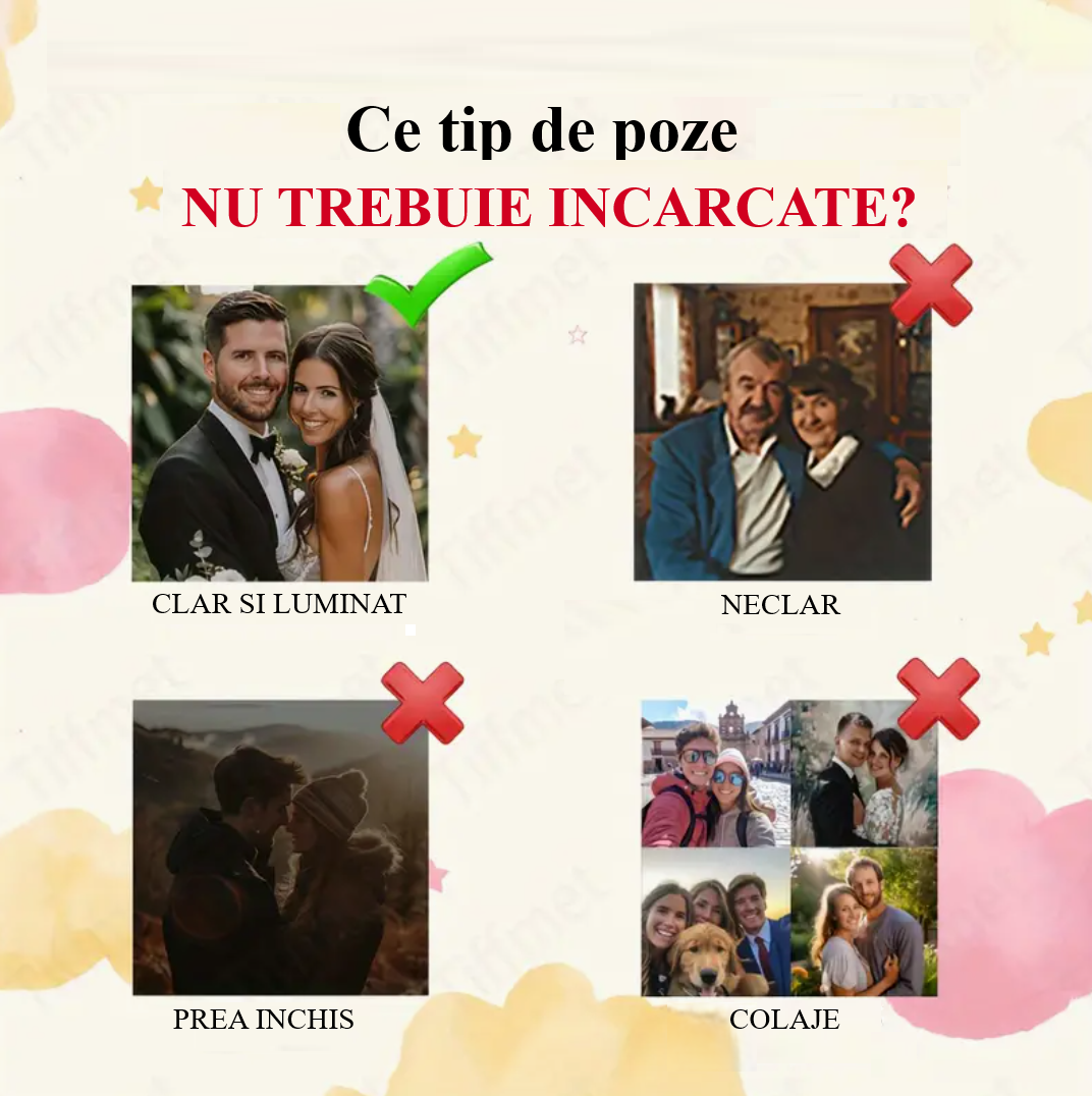 Colier cu Fotografie - Sentimente Gravate