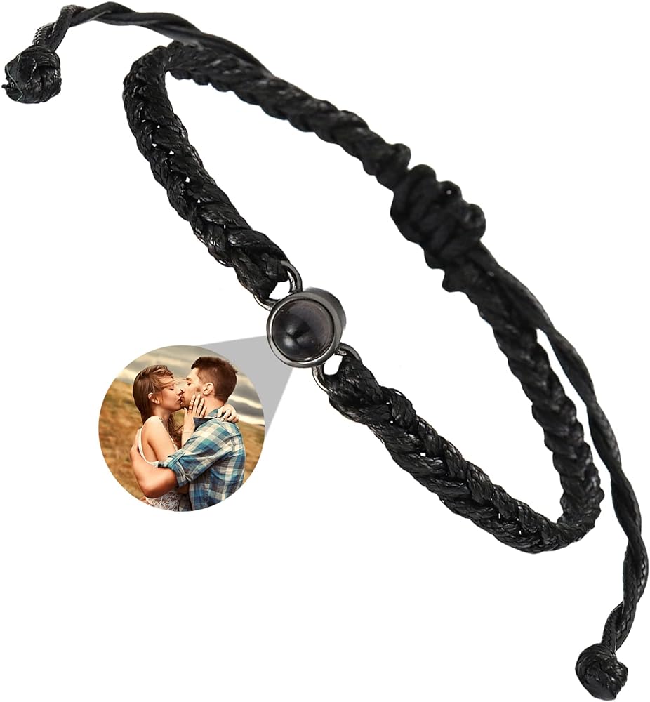 Bratara Cu Fotografie Personalizata - Sentimente Gravate