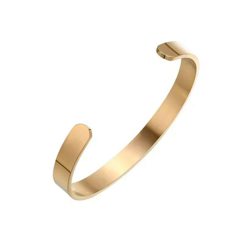 Bratara personalizata cu deschidere simpla + Cadou - Sentimente Gravate