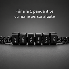 Colier Bărbătesc Personalizat cu Nume