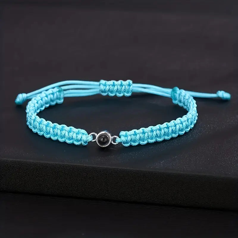 Bratara Cu Fotografie Personalizata - Sentimente Gravate